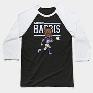 Damien Harris Buffalo Cartoon Baseball T-Shirt